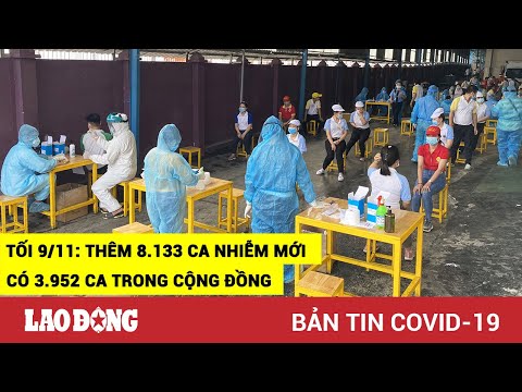 🔴 Tin Tức Covid-19 Tổng Hợp Tối 9/11 | Dịch Corona Mới Nhất Ngày Hôm Nay | Báo Lao Động