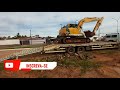 Escavadeira volvo ec200d/komatsu pc130