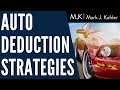 Amazing Auto Deduction Strategies | Mark J Kohler | 2020 Update!!