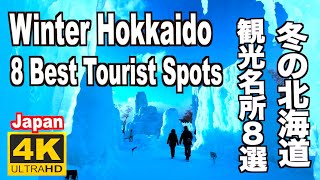 冬の北海道観光スポット8選 8 Best tourist winter spots in Hokkaido 雪の絶景 さっぽろ雪まつり 支笏湖氷濤まつり 小樽雪あかりの路 雪の美瑛 旅行 名所 雪祭り by Discover Nippon 4,881 views 3 months ago 23 minutes