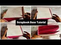 Scrapbook Base Tutorial || How to Make Scrapbook Base|| Scrapbook Base Making