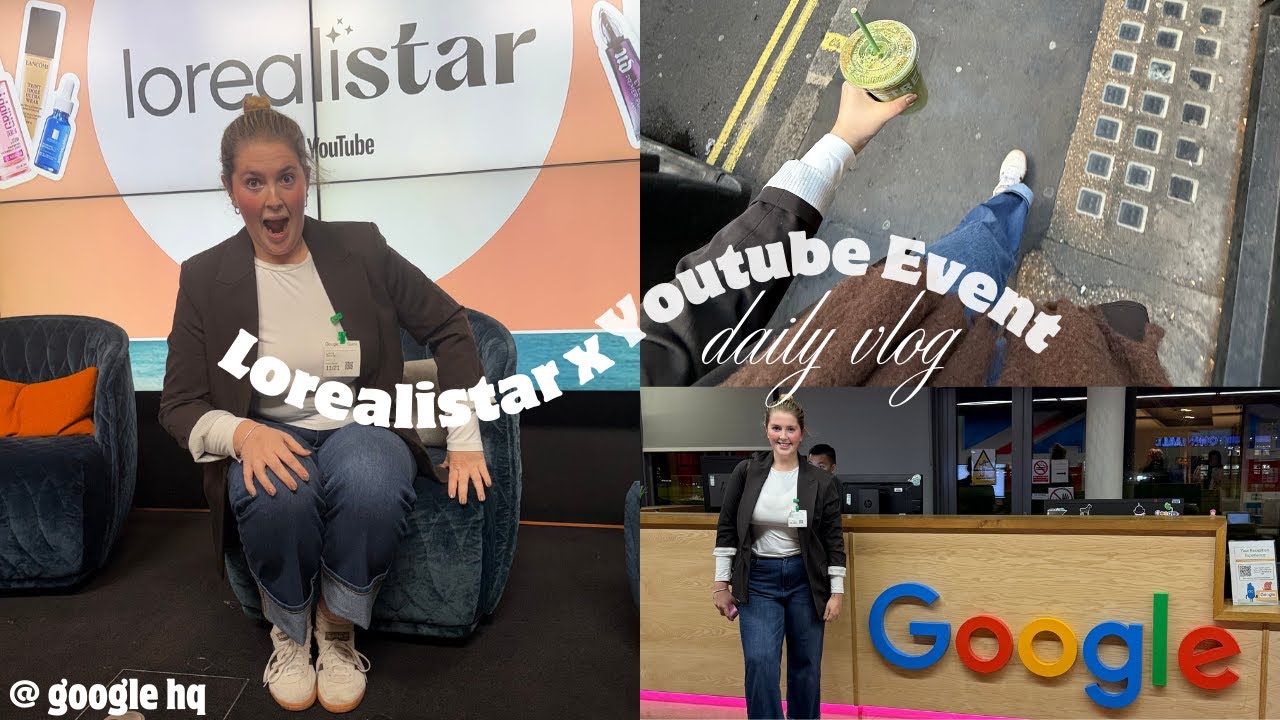 a day in my life ~ lorealistar x youtube event