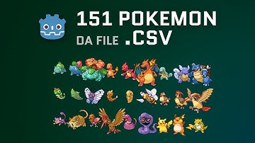 #8 - Leggere dati da file CSV  - Godot Engine Tutorial