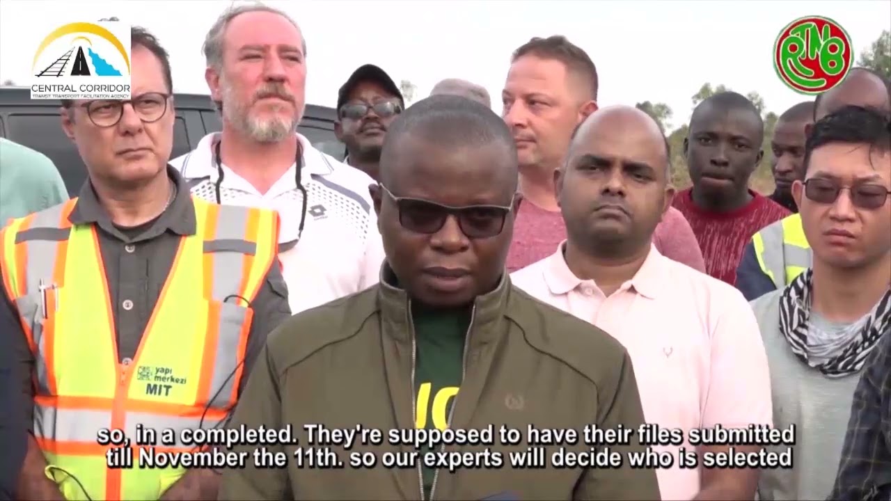 Technical Team Visit of Uvinza-Musongati-Gitega-Kindu SGR Project