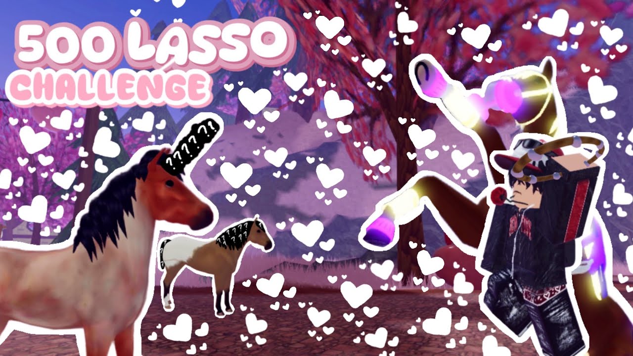 The 500 Lasso Challenge | Wild Horse Islands Roblox