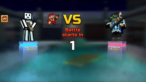 Pixel Gun 3D - Duel with my friend