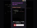 Ever heard of the Callback Concept in JavaScript? #JavaScriptTips #CallbackFunction #AsyncJS #Code