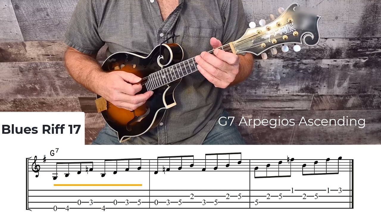 Mandolin Blues Book Riff 17 YouTube