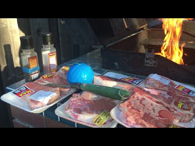 Fireworks and NY Steak. Red Apple Fireworks Panda XXL Smokeball Demo