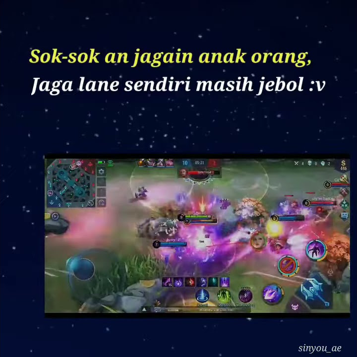 STORY WA MOBILE LEGEND GUSION || DJ CIDRO 2