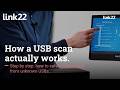 How to Scan a USB Drive for Malware | USB Cleaning Station Step-by-Step | link22