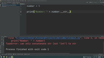 Python Error: Can only concatenate str (not "int") to str