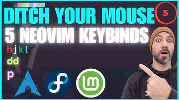 Neovim for Absolute Beginners: 5 Keybinds to Quit Using Your Mouse in 2025