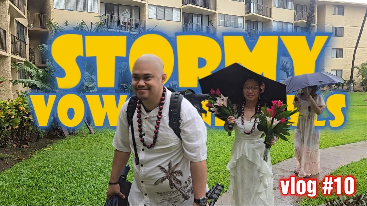 Maui Vow Renewal Day in a Storm 🌧️ | Hawaii Cruise Day 10 | Rain Didn’t Stop Our Blessing!