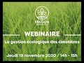 Webinaire jevi la gestion cologique des cimetires fredon grand est 2020