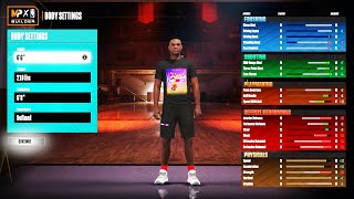 The NBA 2K24 MYPLAYER BUILDER Gameplay Concept