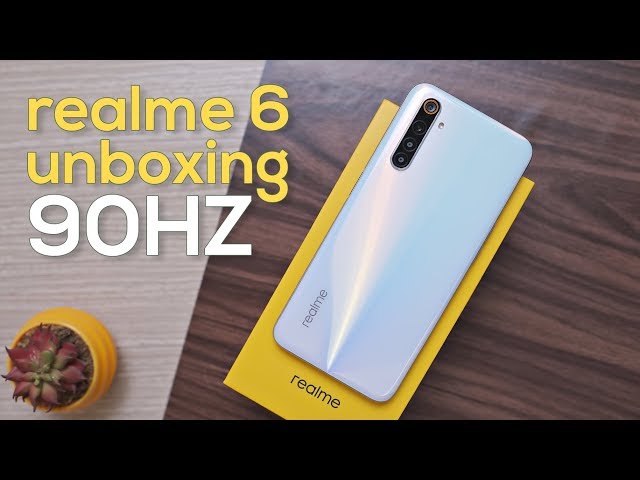 realme 6 Unboxing and First Impressions - 90Hz Display!