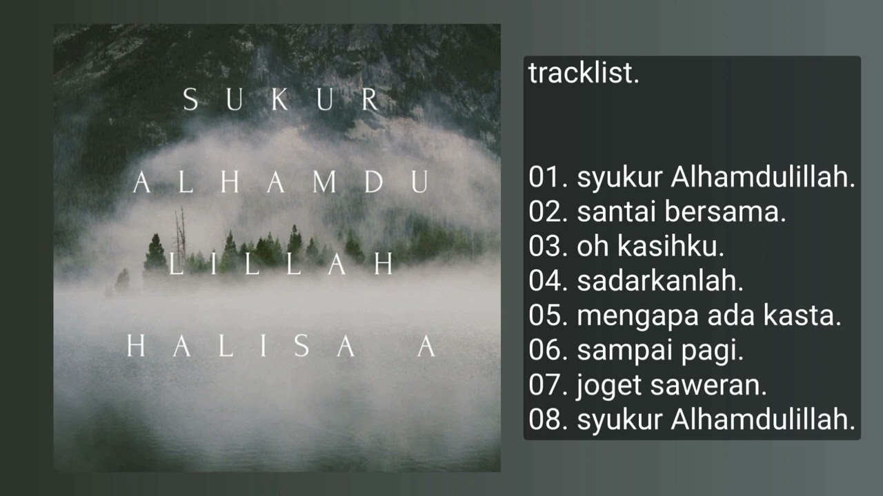 ( full album) halisa Amalia _-_ syukur Alhamdulillah.