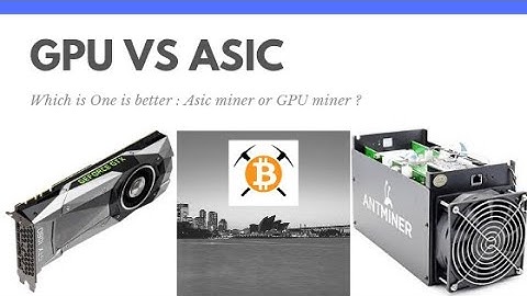 Asic mining profits vs GPU