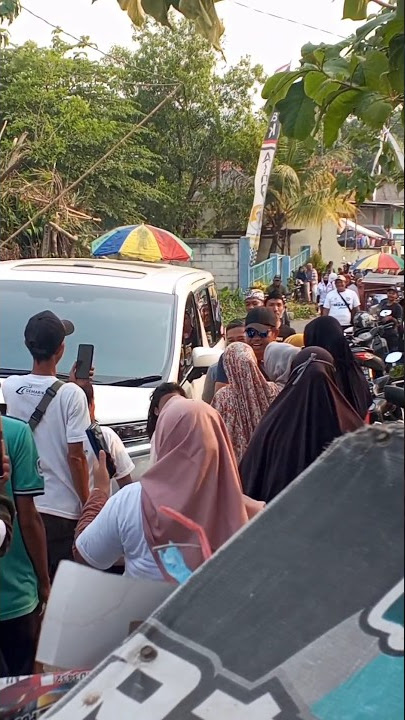 kedatangan Dedi Mulyadi di desa Karanganyar, Karawang
