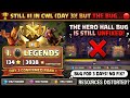 ​🏆 CWL Day 3: Still Rank 1! Lekin Ye Hero Hall Bug Kab Theek Hoga? 😡