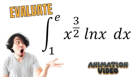 Integral of  x^(3/2) ln(x)