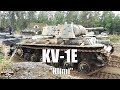 KV-1E "Klimi" towed by Leopard - Soviet WW2 heavy tank in Finnish markings