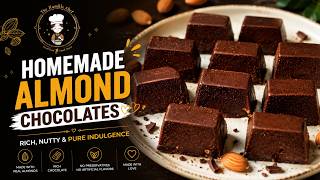 HOMEMADE ALMOND CHOCOLATES |  ചോക്ലേറ്റ് ഇനി എളുപ്പത്തിൽ വീട്ടിൽ തന്നെ ഉണ്ടാക്കാം !!!