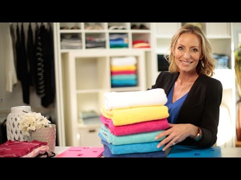 Fold clothes perfectly in seconds