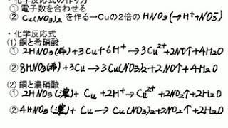 銅と硝酸の化学反応式の解説 Youtube