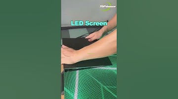 Technician is testing led display screen #ledscreen #leddisplay #shorts