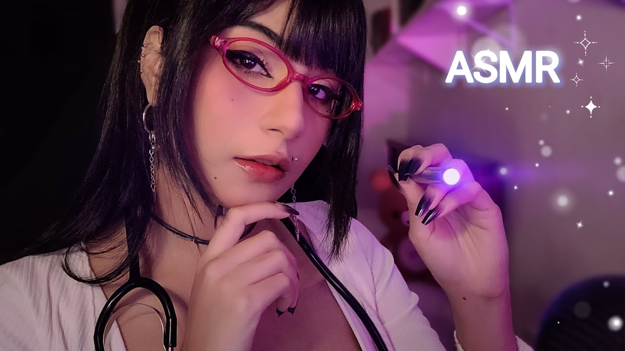 ASMR | MÉDICA TE EXAMINANDO CUIDADOSAMENTE 🩺 (voz suave)