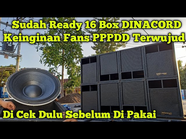 Sudah Ready 16 Box DINACORD‼️Keinginan Fans PPDD Terwujud MasBre Pakai Full Dinacord class=