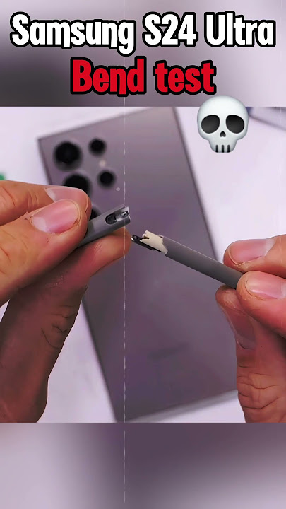 💀Samsung S24 Ultra Bend Test – UNBREAKABLE or TOTAL DISASTER?! 😱🔥#shorts#viralvideo