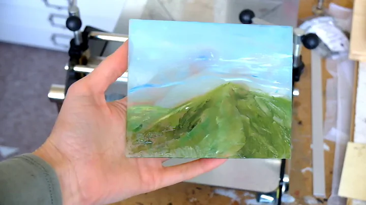 Small monotype printmaking