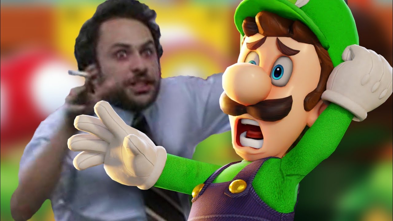 Charlie Day Conspiracy Meme Recreated With Luigi Is Perfect