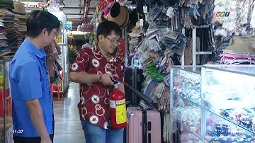 Chợ Bà Rịa tăng cường công tác PCCC dịp giáp Tết | BRTgo