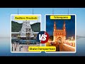 Andhra Pradesh VS Telangana | State Comparison in Hindi | Why Telangana separated?