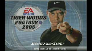 [Gamecube] Introduction du jeu "Tiger Woods PGA Tour 2005" de Electronic Arts (2004)