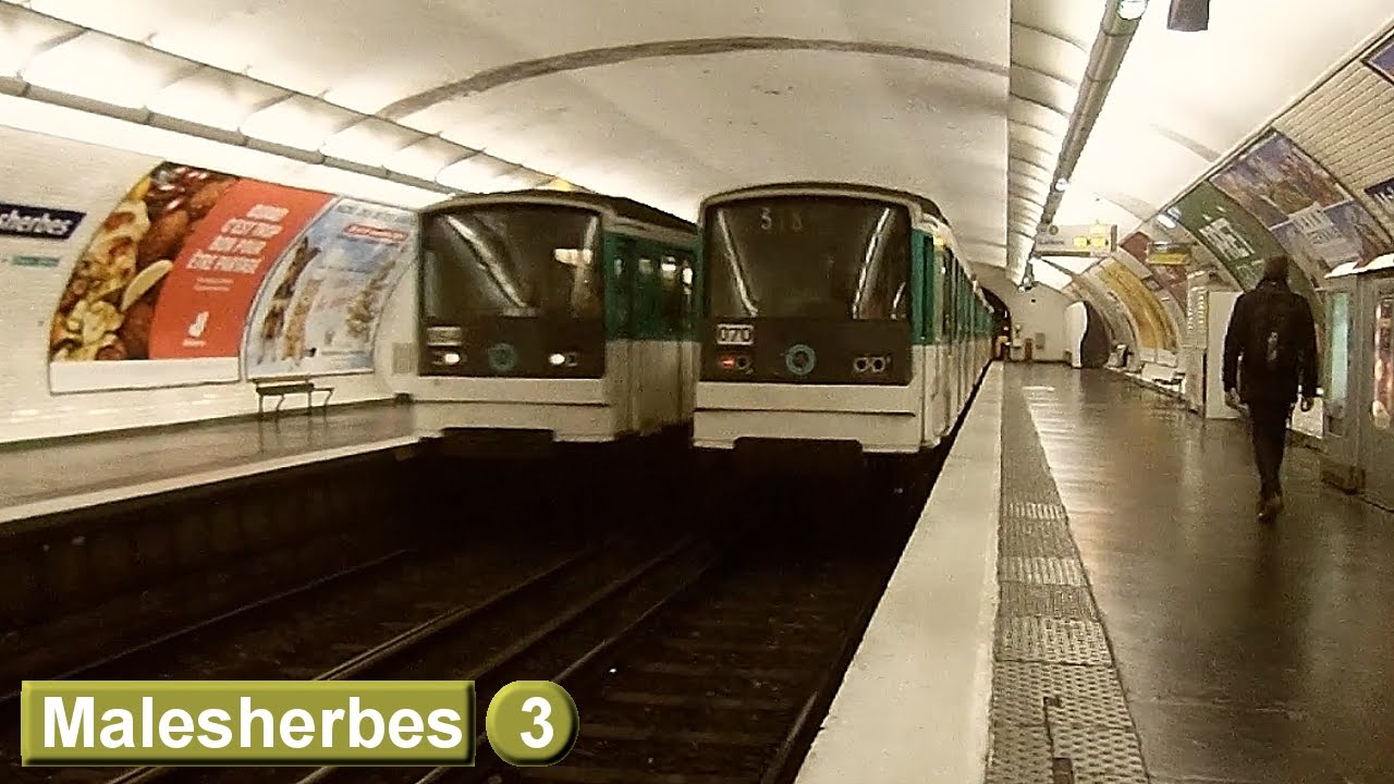 Парижский метрополитен : Мальзерб | линия 3 ( RATP MF67 )