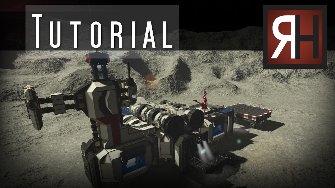 Space Engineers Tutorial modulare Stationen - YouTube