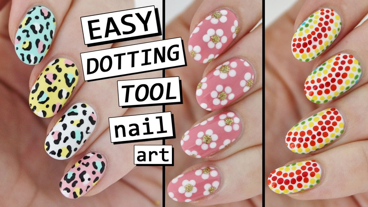 1. How to Create Easy Dotting Tool Nail Art Designs for Beginners - wide 9