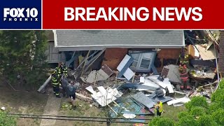 Dump truck crashes into New Jersey home l FOX 10 Phoenix
