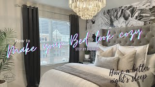 How to Layer your bed|| How to make your bed look \u0026 feel comfortable| HELPFUL TIPS