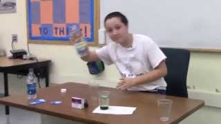 Homemade Lava Lamp with Cummings Middle School (SciVids 101)