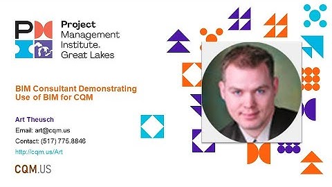 BIM Consultant Demonstrating Use of BIM for CQM