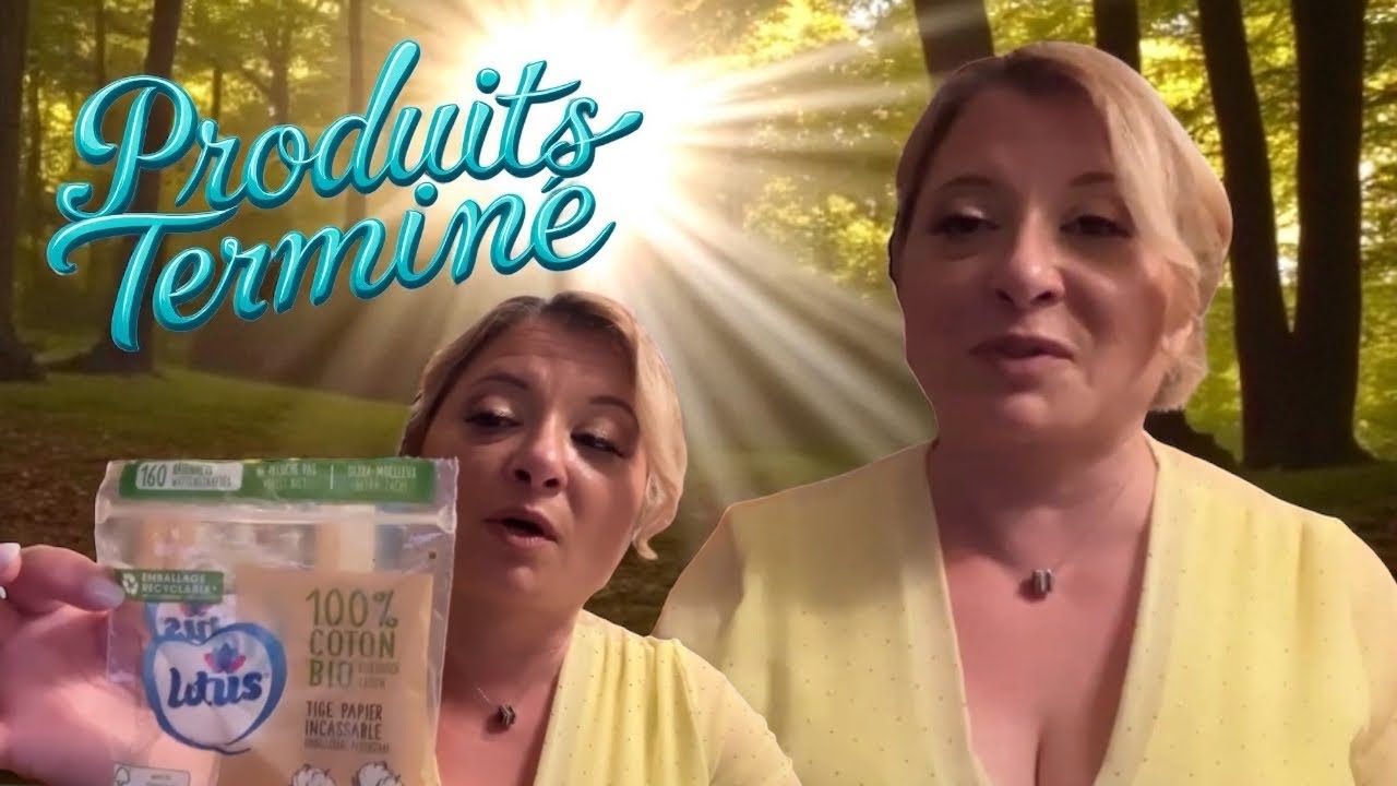 Mes produits terminée - première partie 