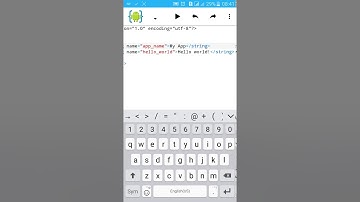 AIDE Tutorial 21 Change your app name