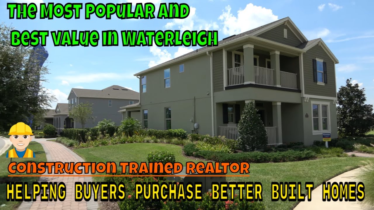 Waterleigh Homes for Sale Winter Garden Cleardon (Clearden) Tour D R Horton Near Disney