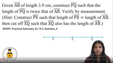 Class 6 NCERT Maths | Ch 14: Practical Geometry| Ex 14.2 Q4 Solution